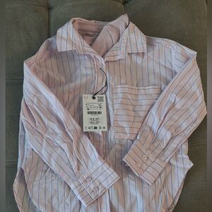 Pink two piece shirt